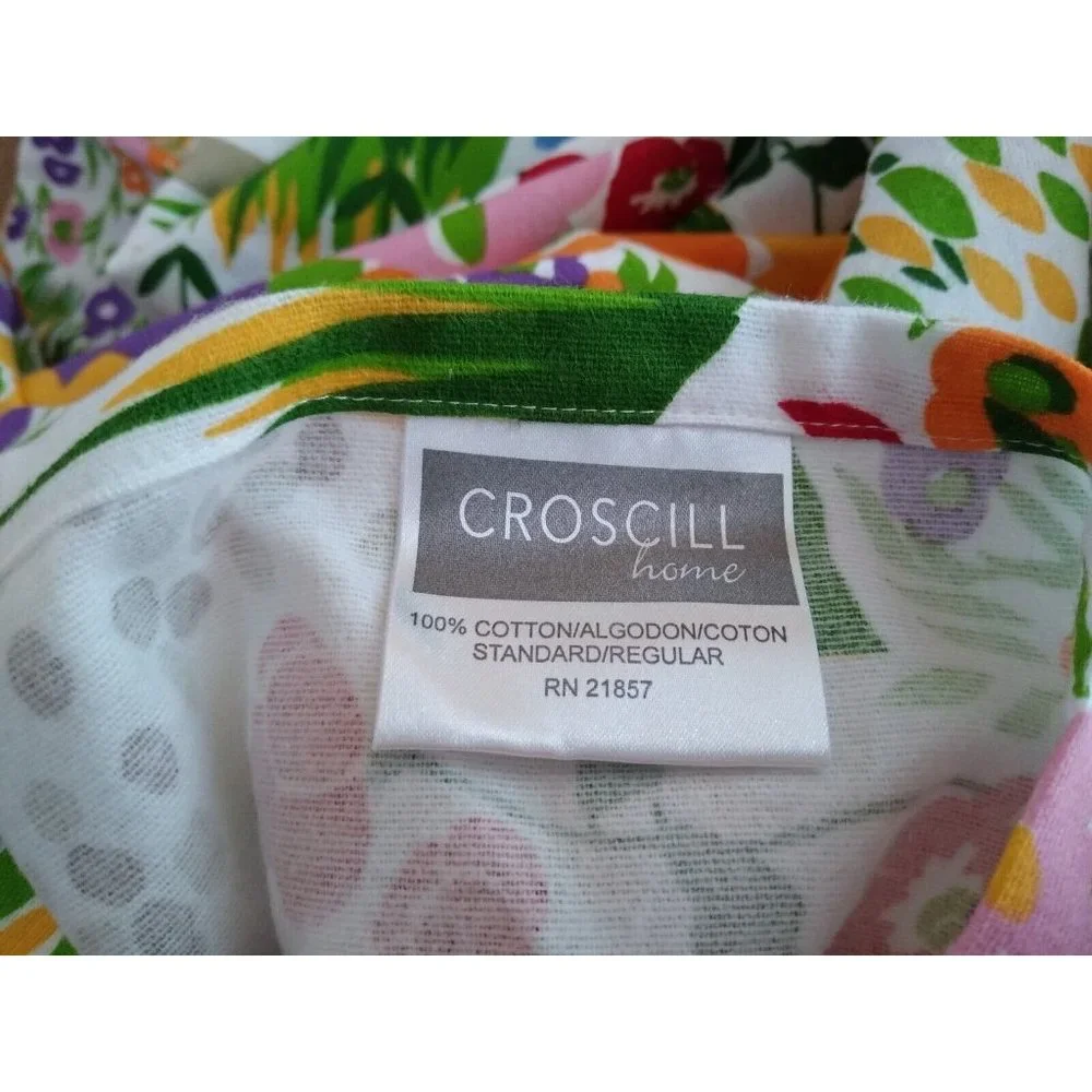 Croscill twin duvet
